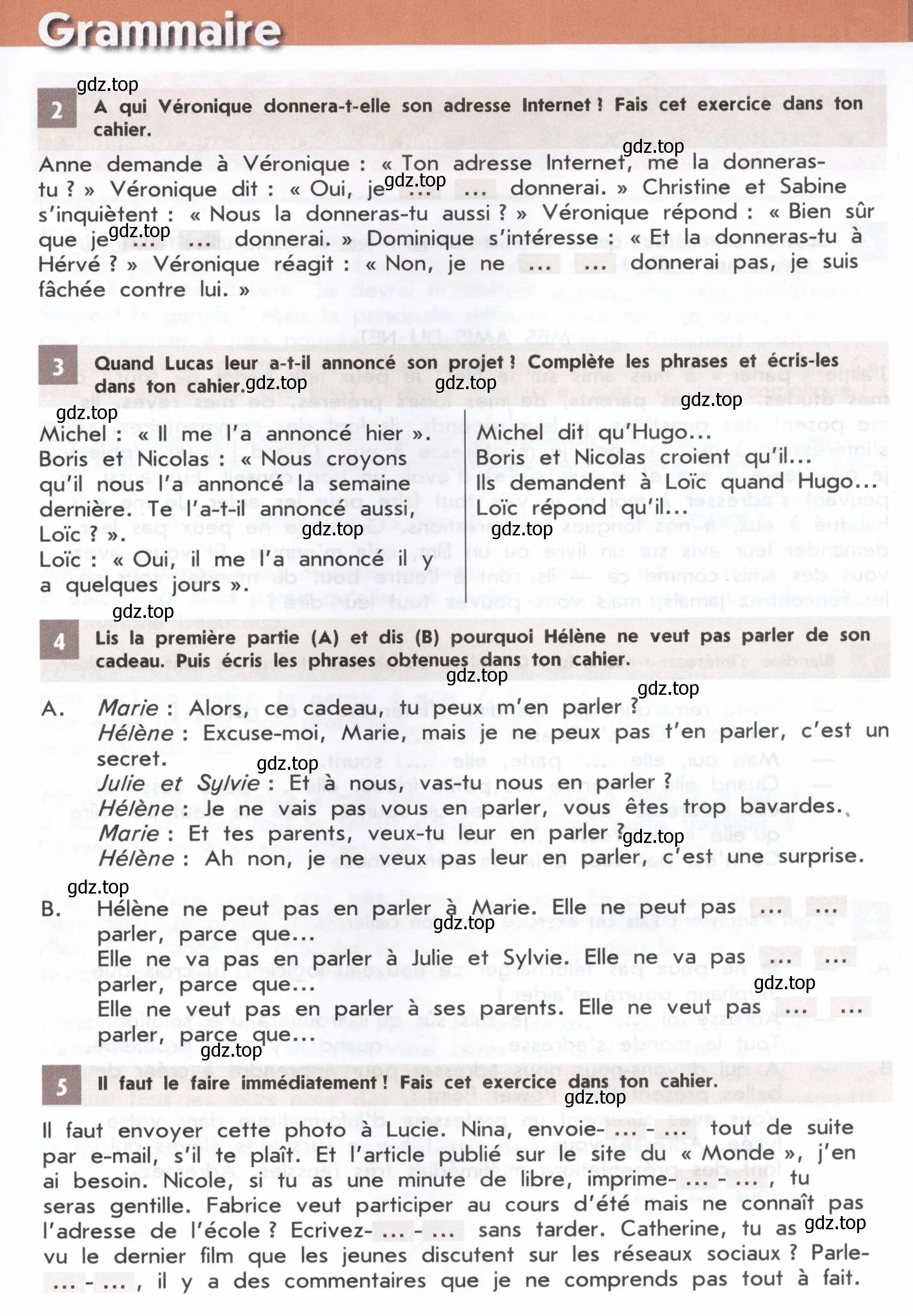 Условие  87 (страница 87) гдз по французскому языку 8 класс Селиванова, Шашурина, учебник