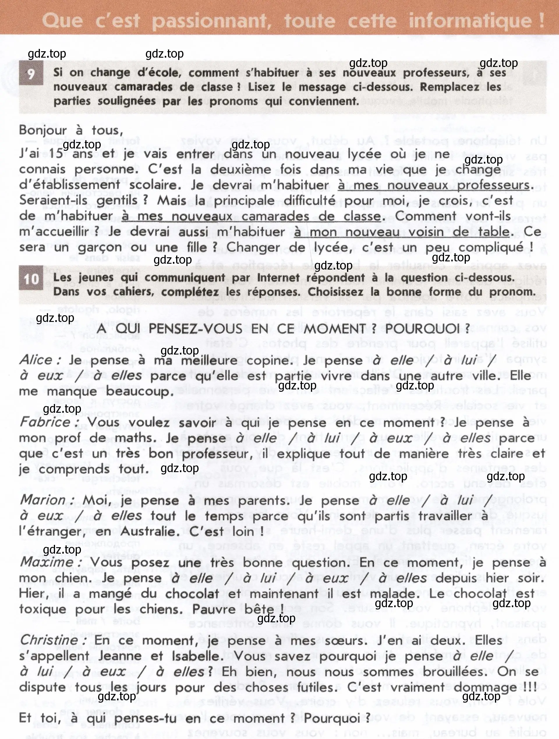 Условие  89 (страница 89) гдз по французскому языку 8 класс Селиванова, Шашурина, учебник