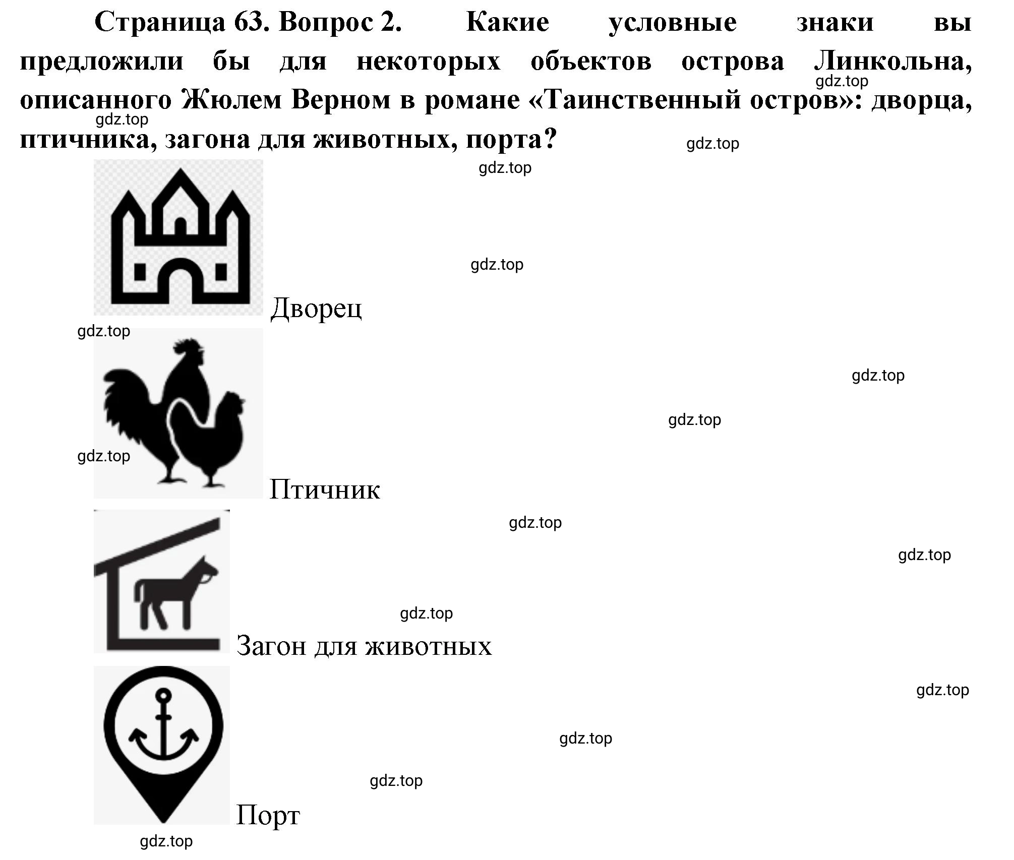 Решение номер 2 (страница 63) гдз по географии 5-6 класс Климанова, Климанов, учебник