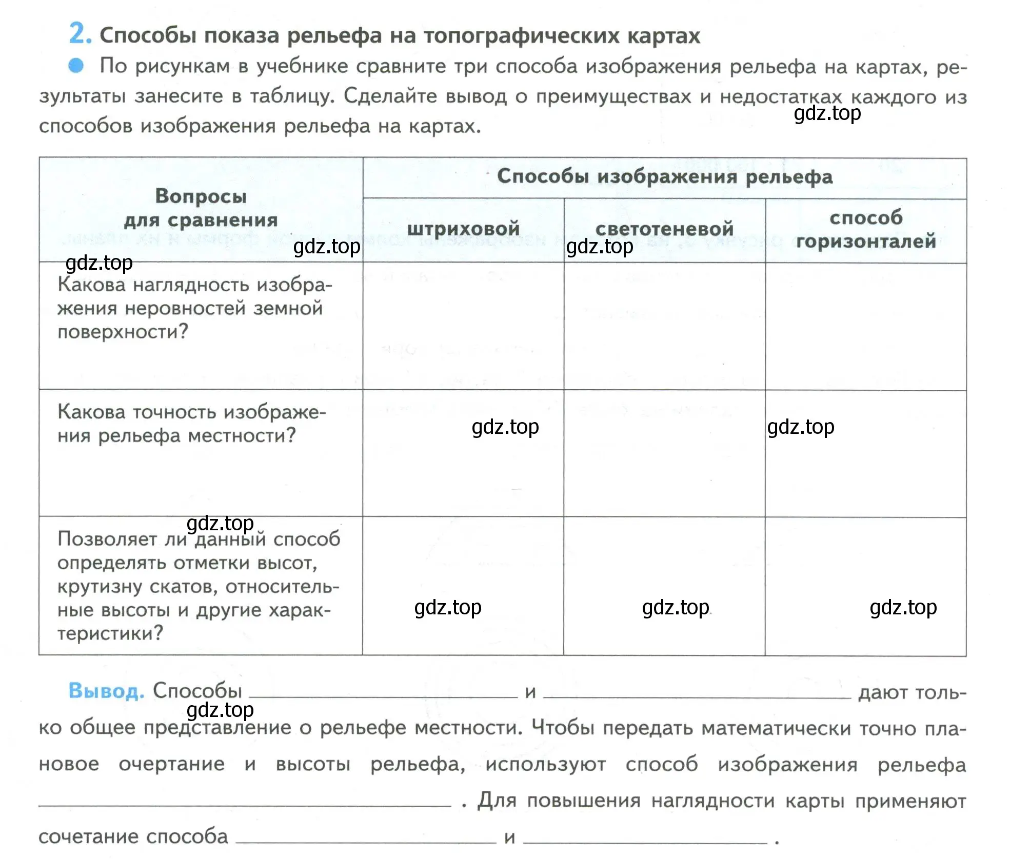 Условие номер 2 (страница 33) гдз по географии 5 класс Летягин, дневник географа-следопыта