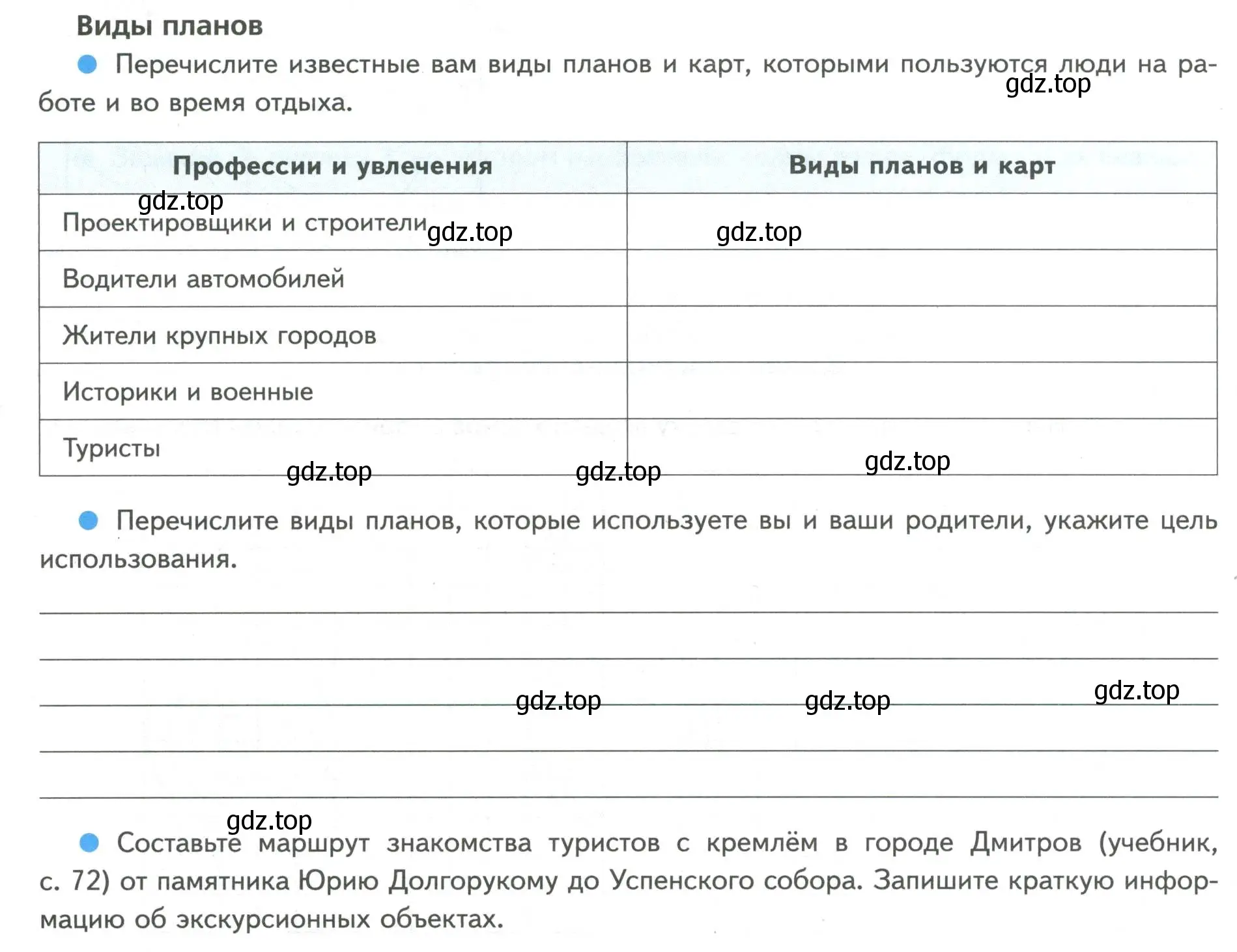 Условие номер 1 (страница 36) гдз по географии 5 класс Летягин, дневник географа-следопыта