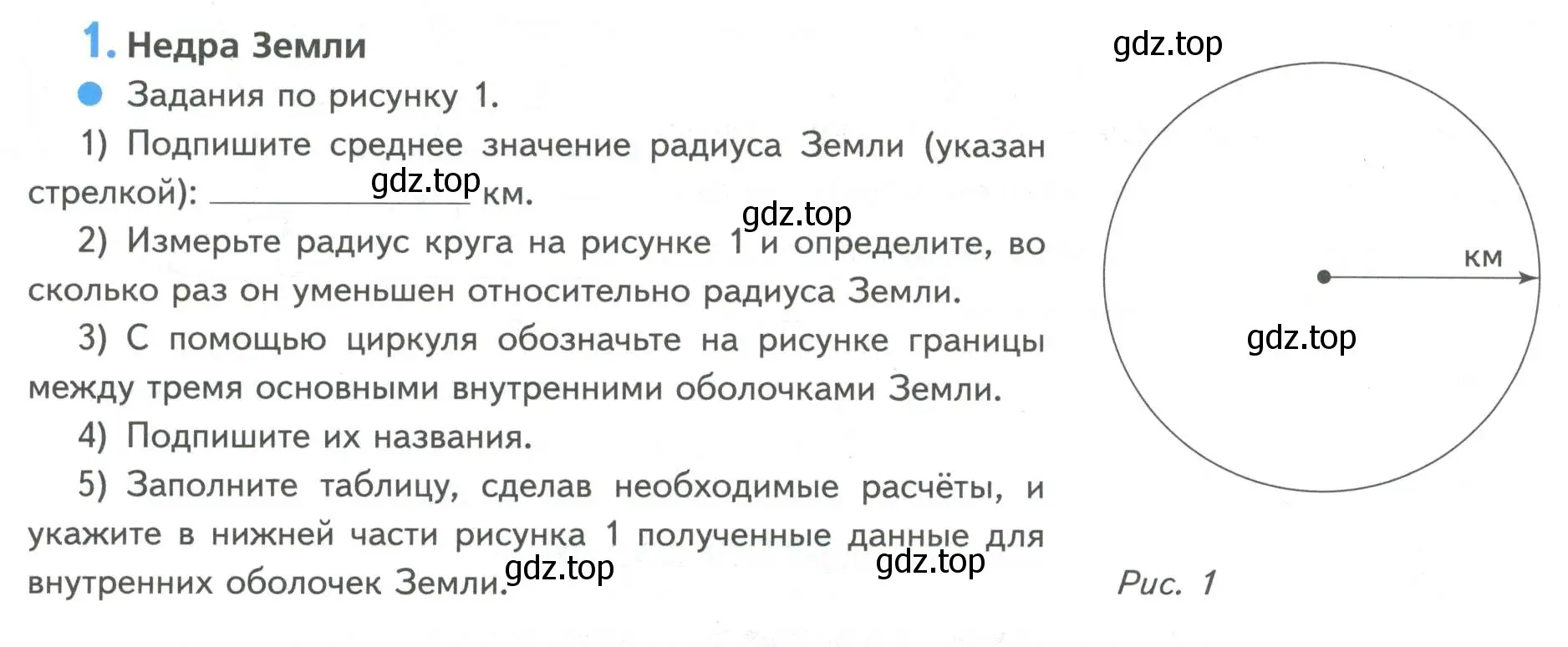 Условие номер 1 (страница 60) гдз по географии 5 класс Летягин, дневник географа-следопыта