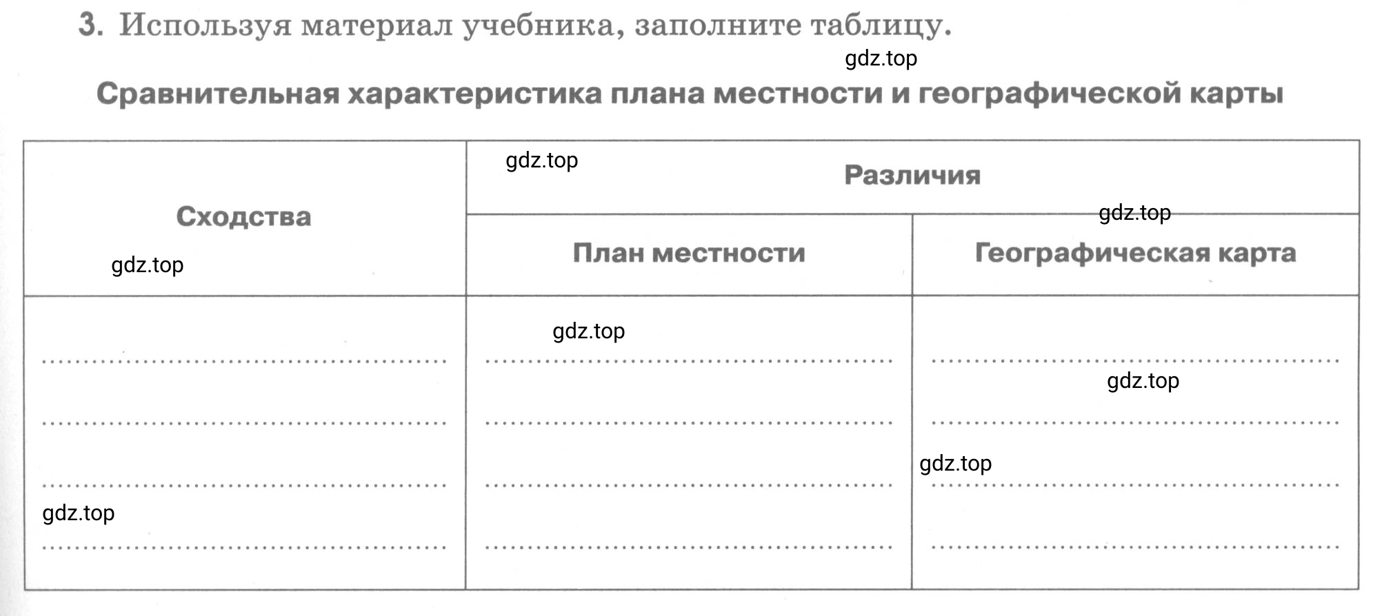 Условие номер 3 (страница 15) гдз по географии 5 класс Румянцев, Ким, рабочая тетрадь