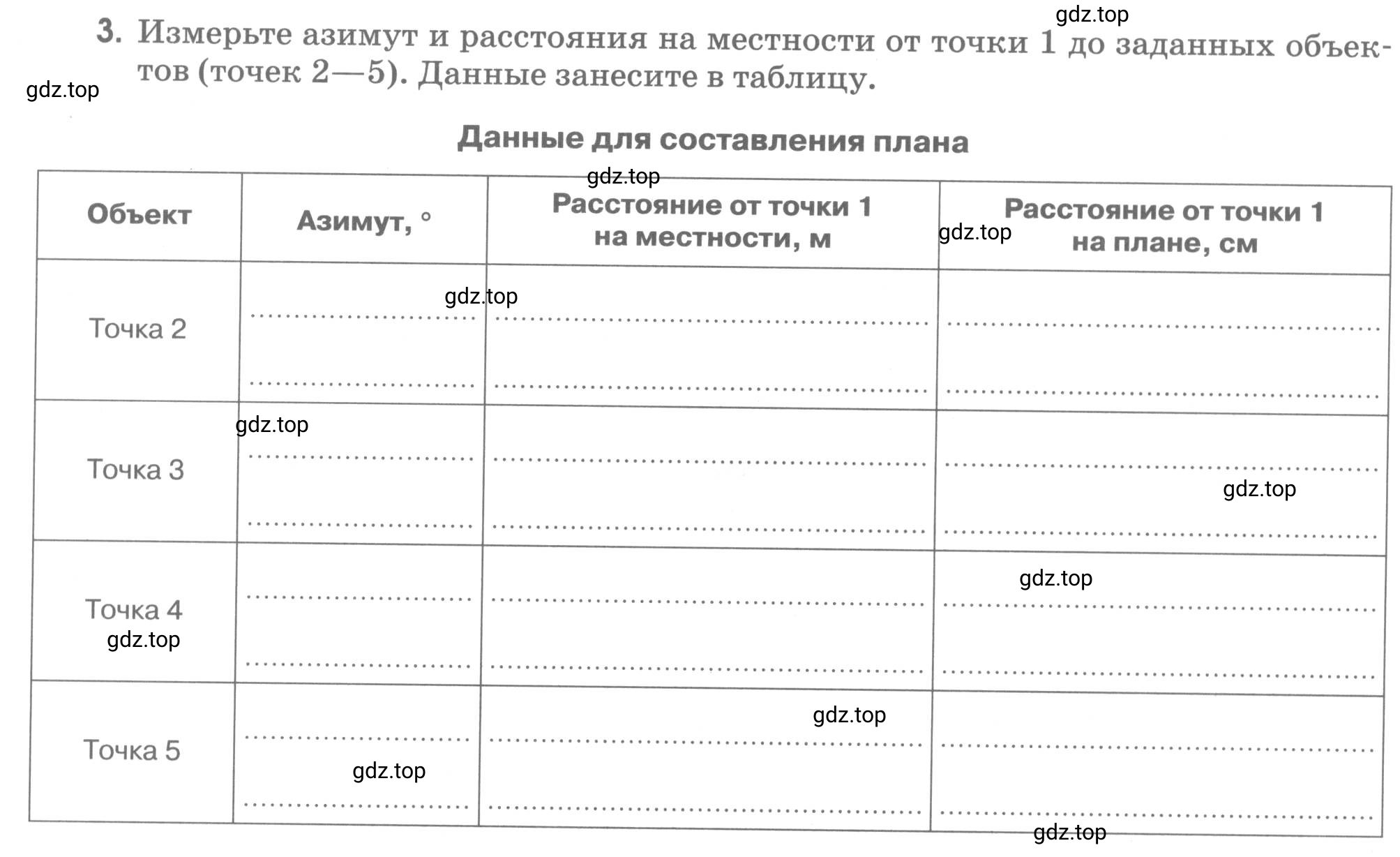 Условие номер 3 (страница 23) гдз по географии 5 класс Румянцев, Ким, рабочая тетрадь