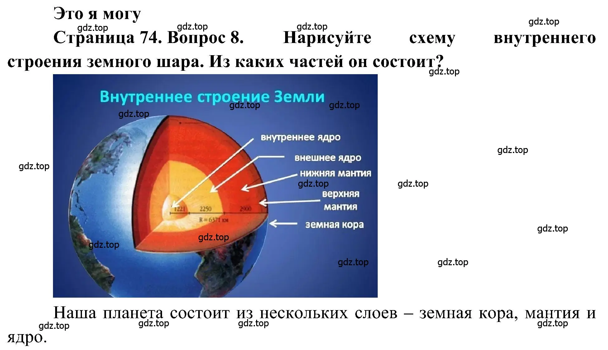 Решение номер 8 (страница 74) гдз по географии 5-6 класс Алексеев, Николина, учебная хрестоматия