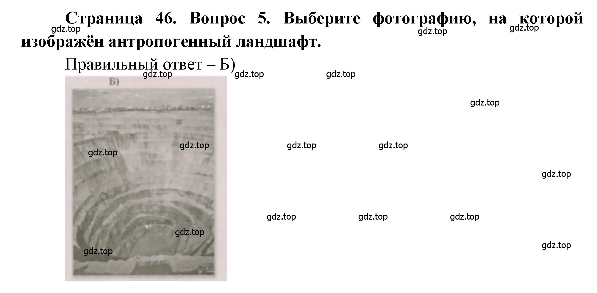 Решение номер 5 (страница 46) гдз по географии 5-6 класс Бондарева, Шидловский, проверочные работы