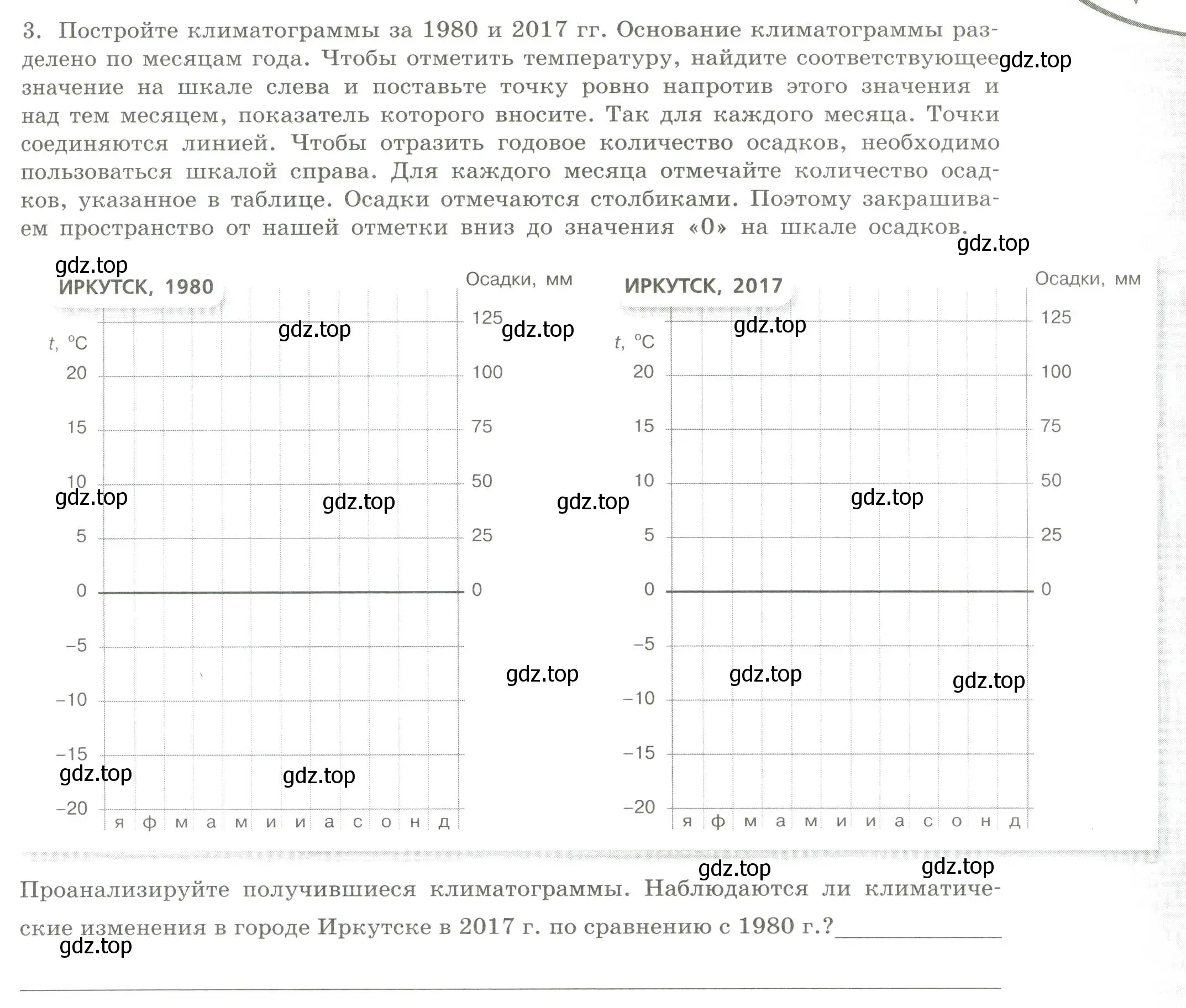 Условие номер 3 (страница 29) гдз по географии 5 класс Дубинина, практические работы