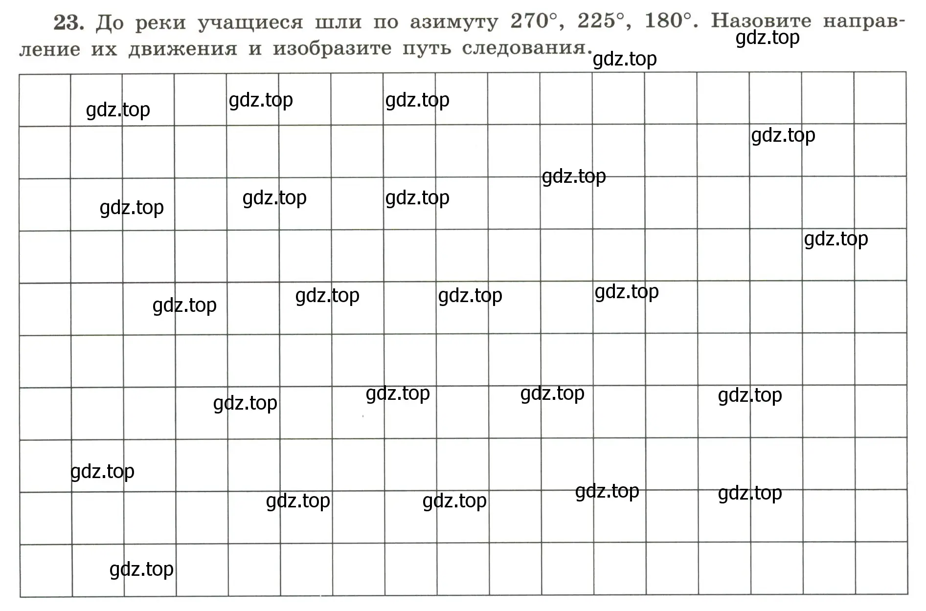 Условие номер 23 (страница 23) гдз по географии 5-6 класс Николина, мой тренажёр