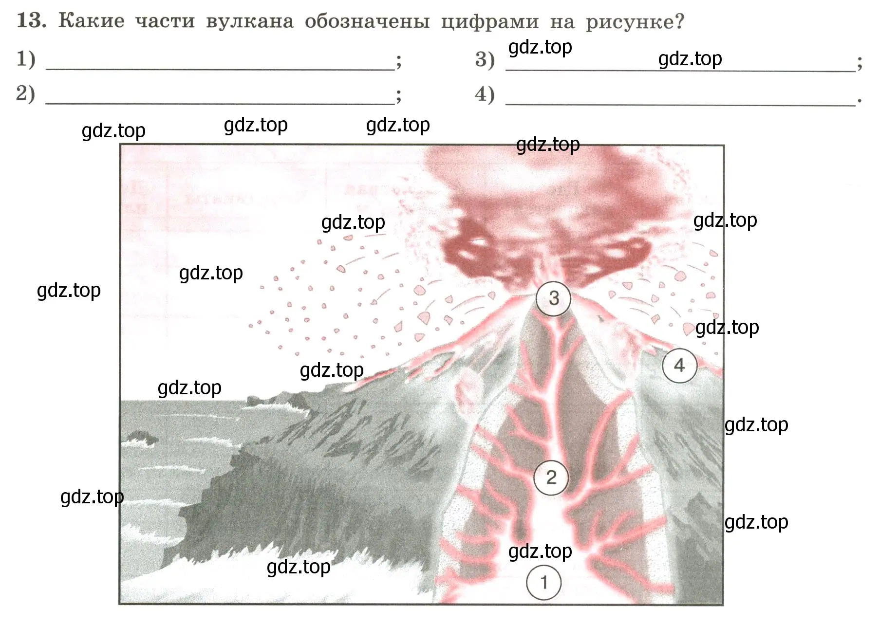 Условие номер 13 (страница 33) гдз по географии 5-6 класс Николина, мой тренажёр