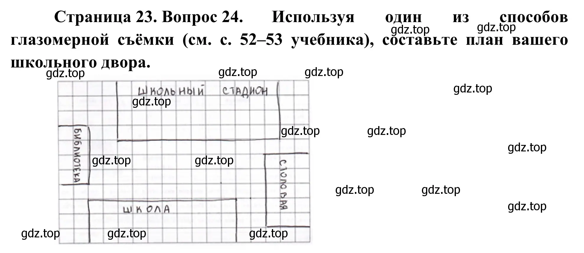 Решение номер 24 (страница 23) гдз по географии 5-6 класс Николина, мой тренажёр