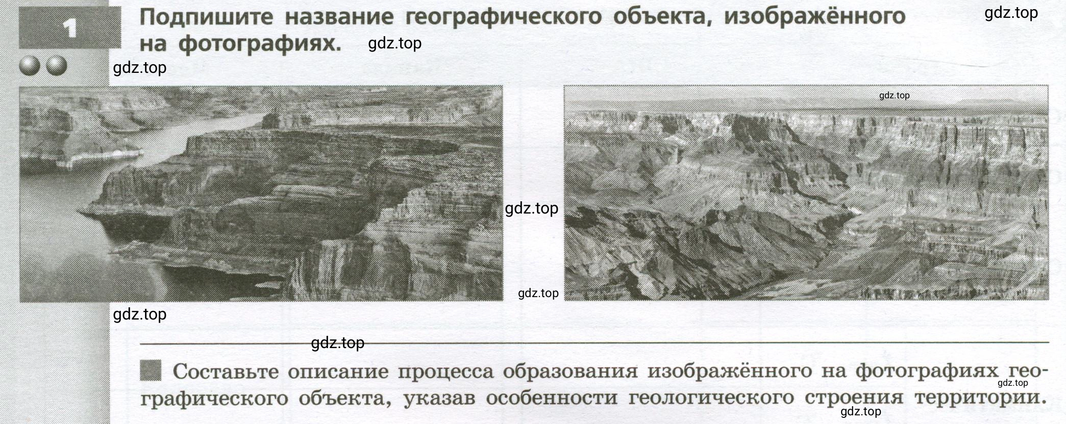 Условие номер 1 (страница 74) гдз по географии 7 класс Мишняева, Котляр, тетрадь-тренажёр