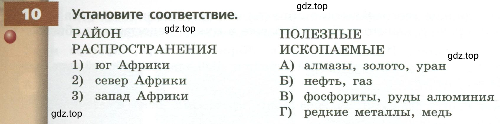 Условие номер 10 (страница 101) гдз по географии 7 класс Кузнецов, Савельева, учебник