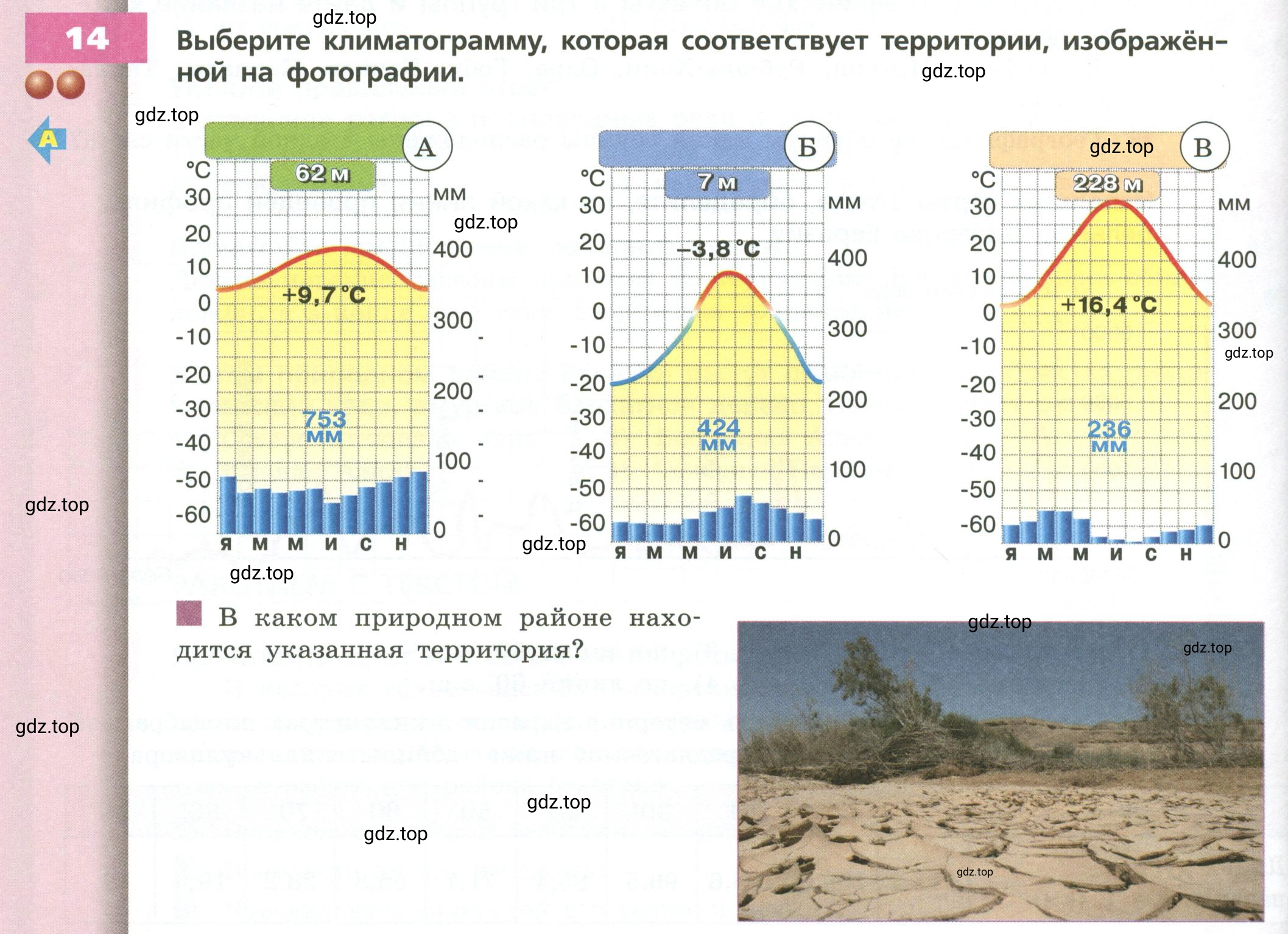 Условие номер 14 (страница 182) гдз по географии 7 класс Кузнецов, Савельева, учебник