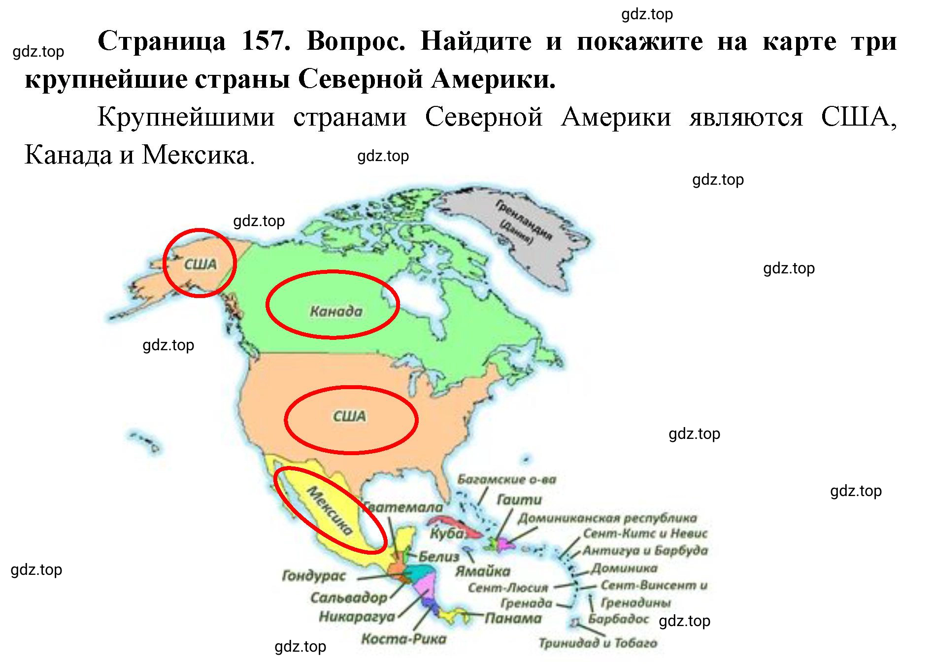 Решение номер 4 (страница 157) гдз по географии 7 класс Кузнецов, Савельева, учебник