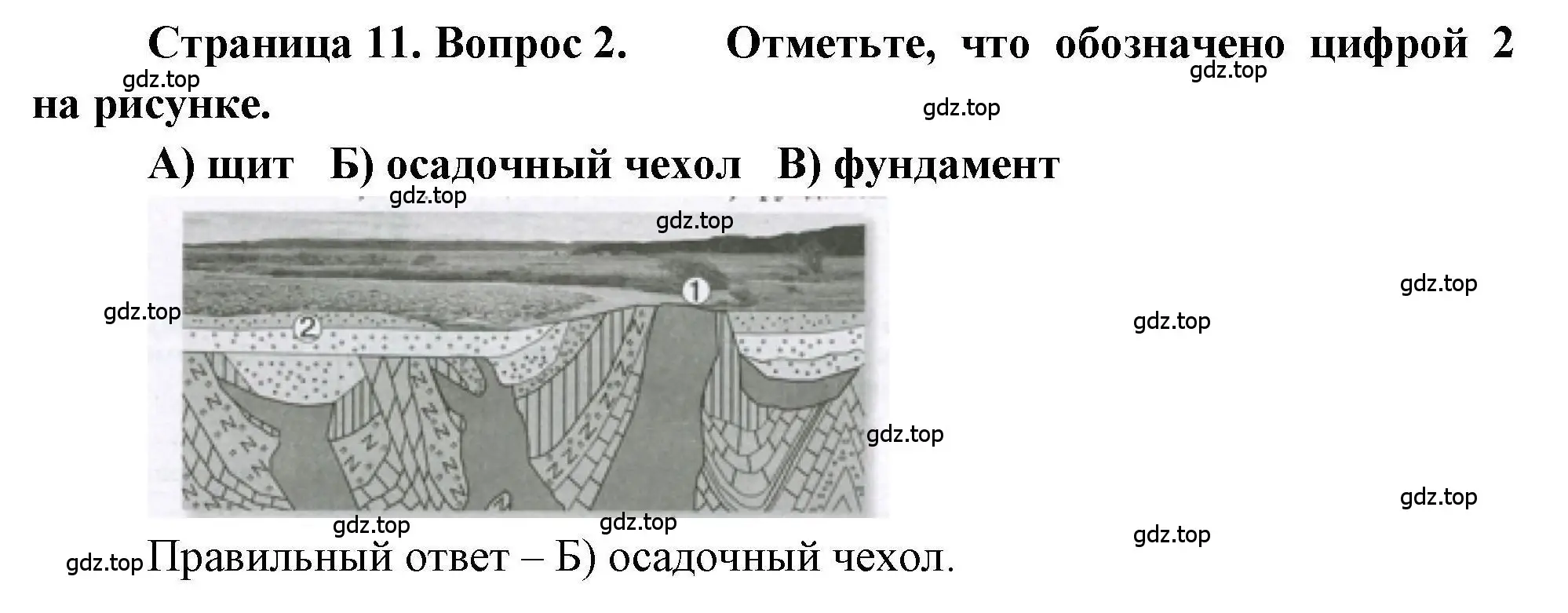 Решение номер 2 (страница 11) гдз по географии 7 класс Бондарева, Шидловский, проверочные работы