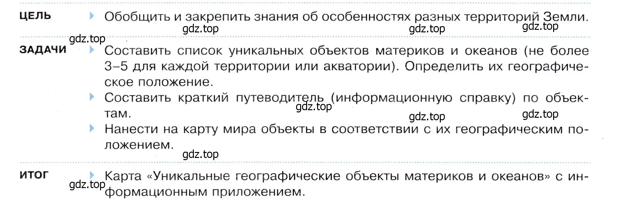 Условие  Проект (страница 226) гдз по географии 7 класс Душина, Смоктунович, учебник