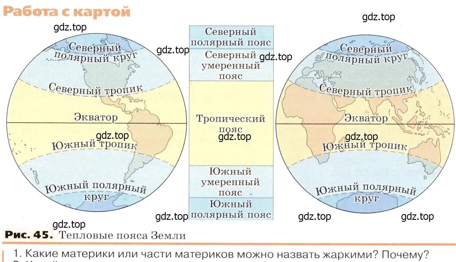 Условие номер 1 (страница 83) гдз по географии 7 класс Климанова, Климанов, учебник