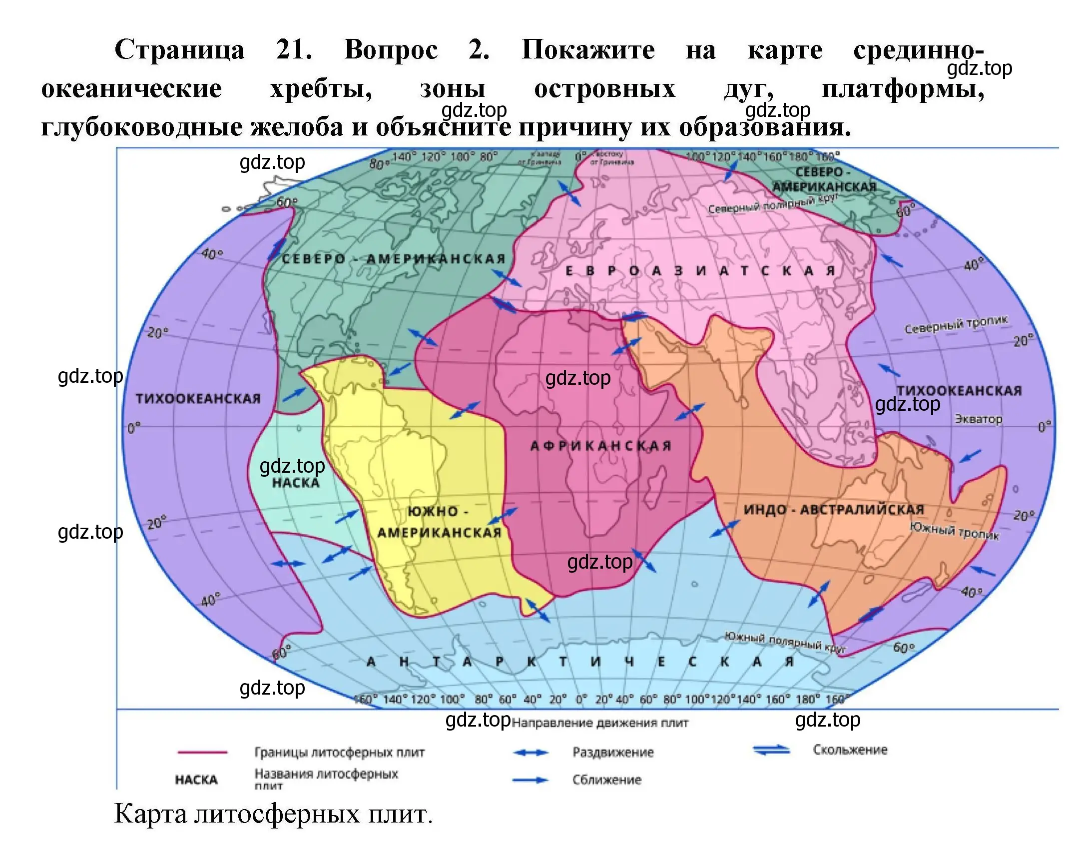 Решение номер 2 (страница 21) гдз по географии 7 класс Коринская, Душина, учебник