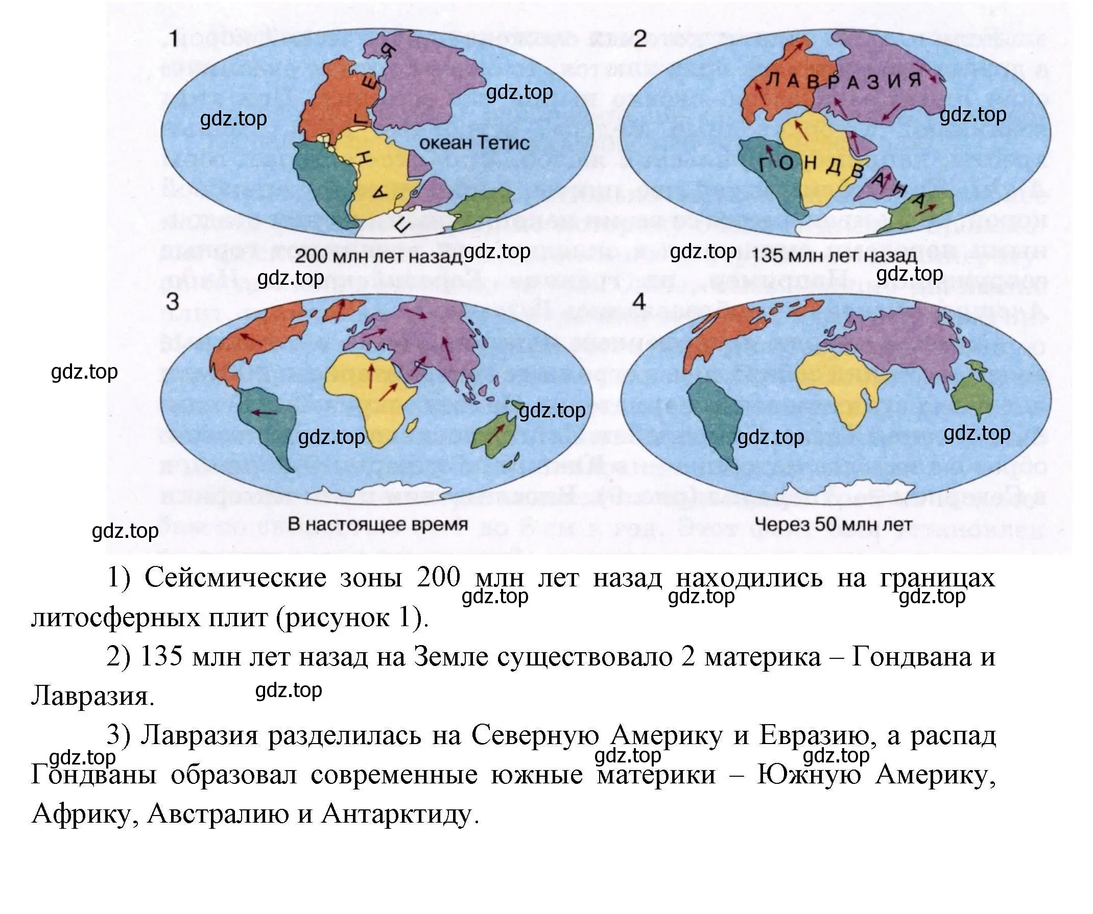 Решение номер 1 (страница 21) гдз по географии 7 класс Коринская, Душина, учебник