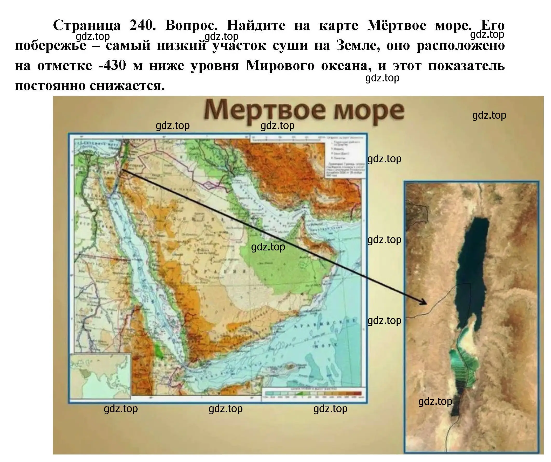 Решение  ☆ (страница 240) гдз по географии 7 класс Коринская, Душина, учебник