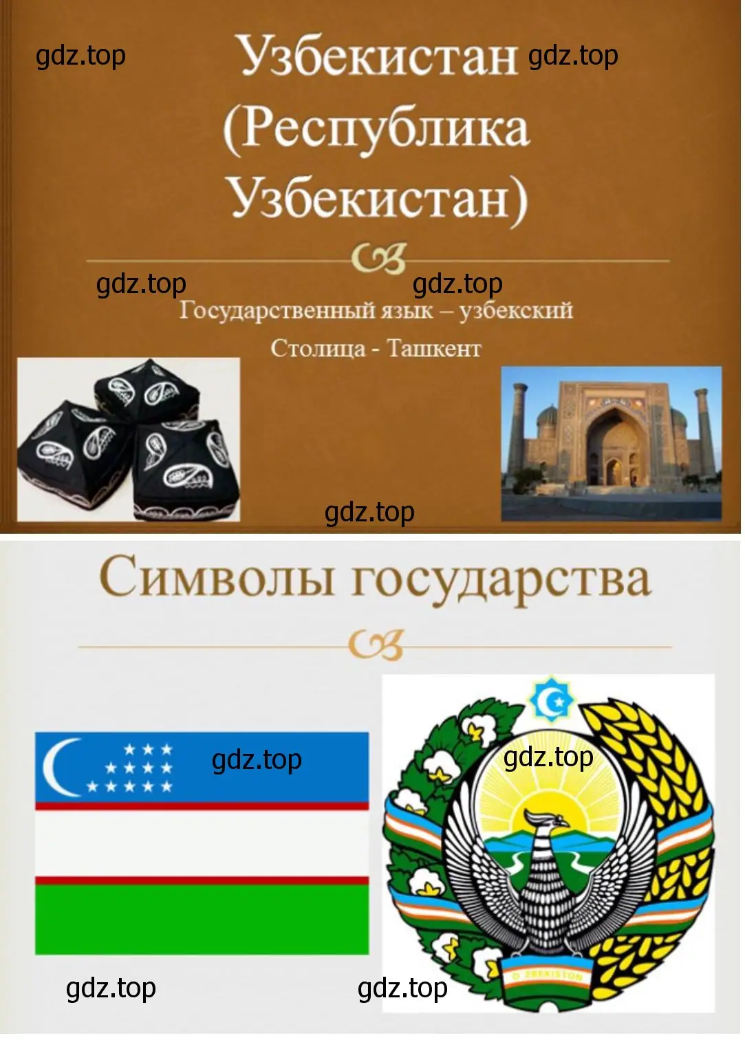 Презентация об одной из стран Центральной Азии «Узбекистан»