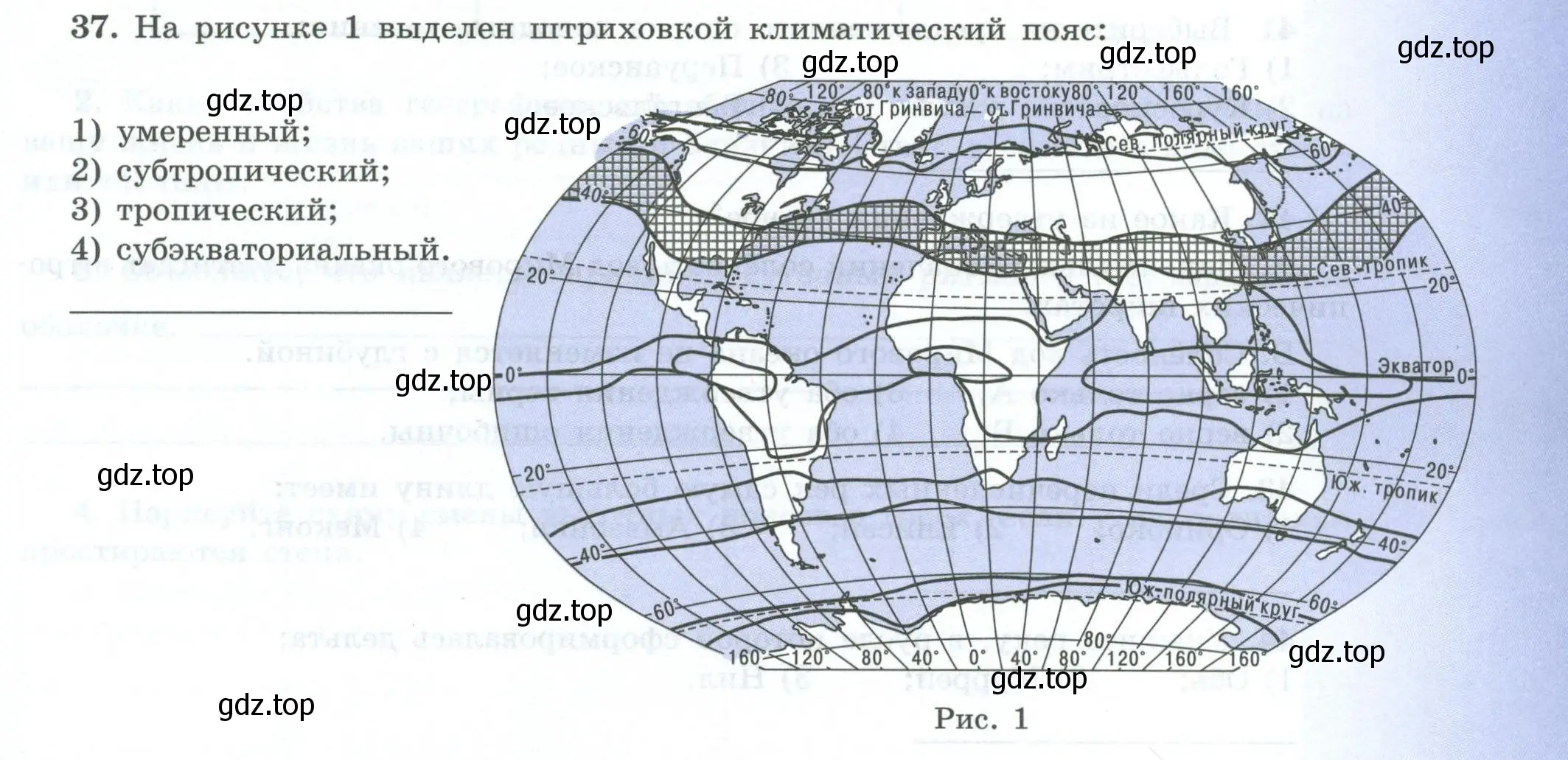 Условие номер 37 (страница 19) гдз по географии 7 класс Николина, мой тренажёр