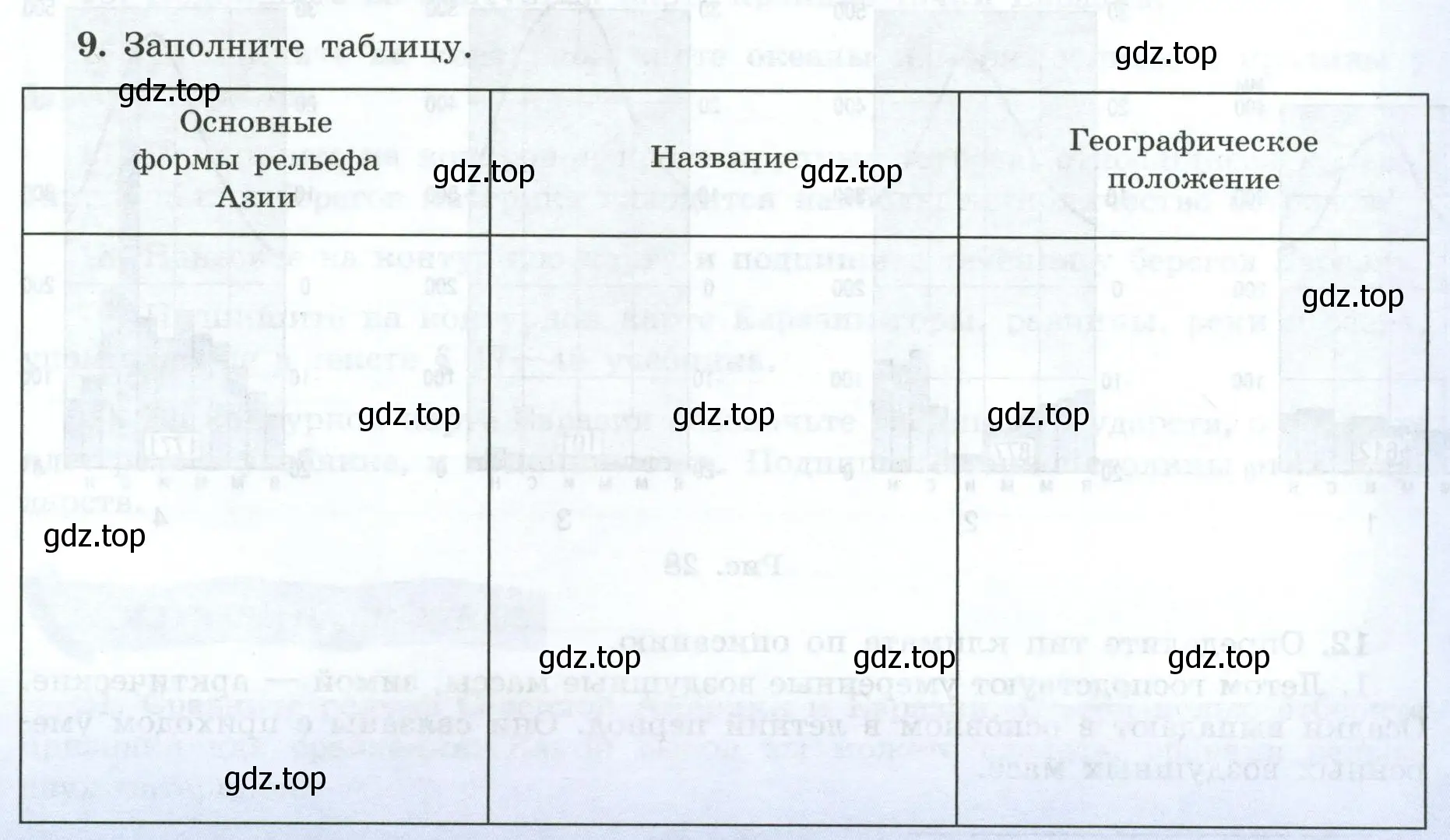 Условие номер 9 (страница 69) гдз по географии 7 класс Николина, мой тренажёр