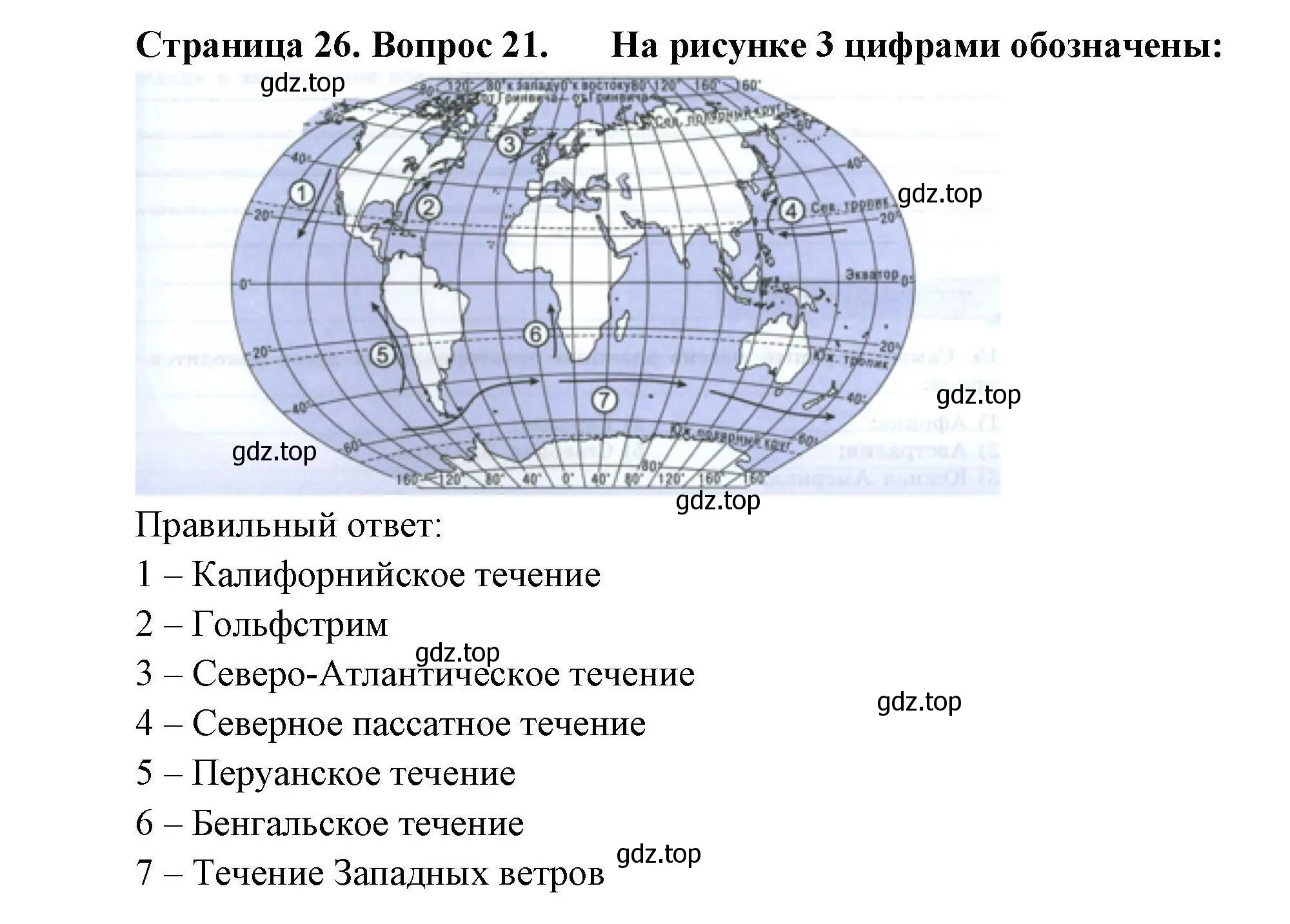 Решение номер 21 (страница 26) гдз по географии 7 класс Николина, мой тренажёр