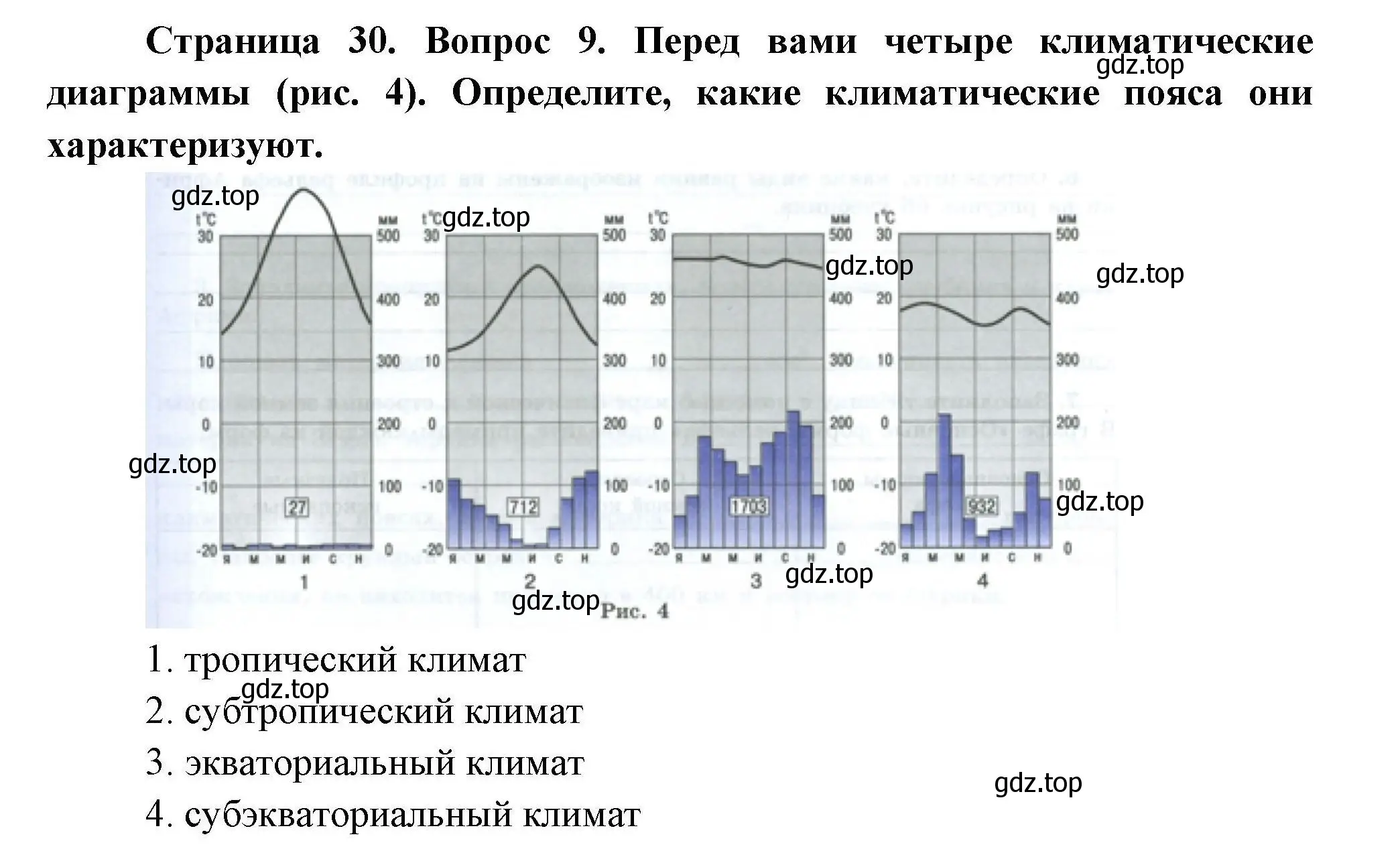 Решение номер 9 (страница 30) гдз по географии 7 класс Николина, мой тренажёр