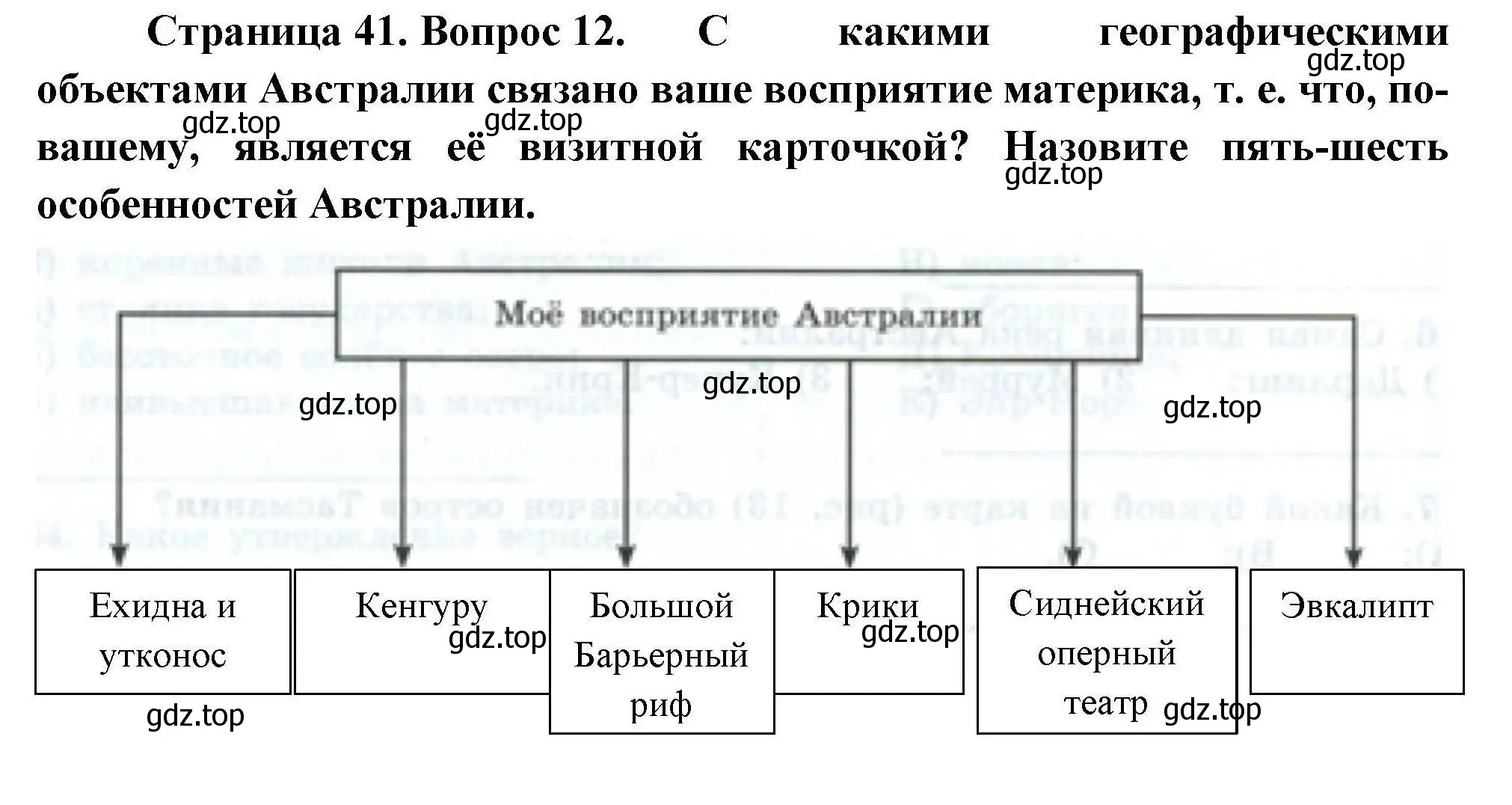 Решение номер 12 (страница 41) гдз по географии 7 класс Николина, мой тренажёр