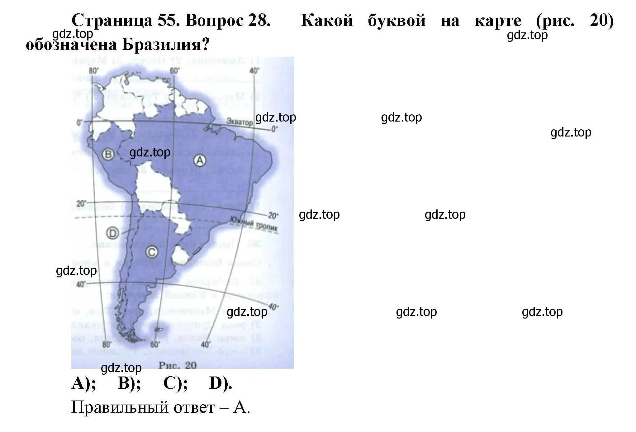 Решение номер 28 (страница 55) гдз по географии 7 класс Николина, мой тренажёр