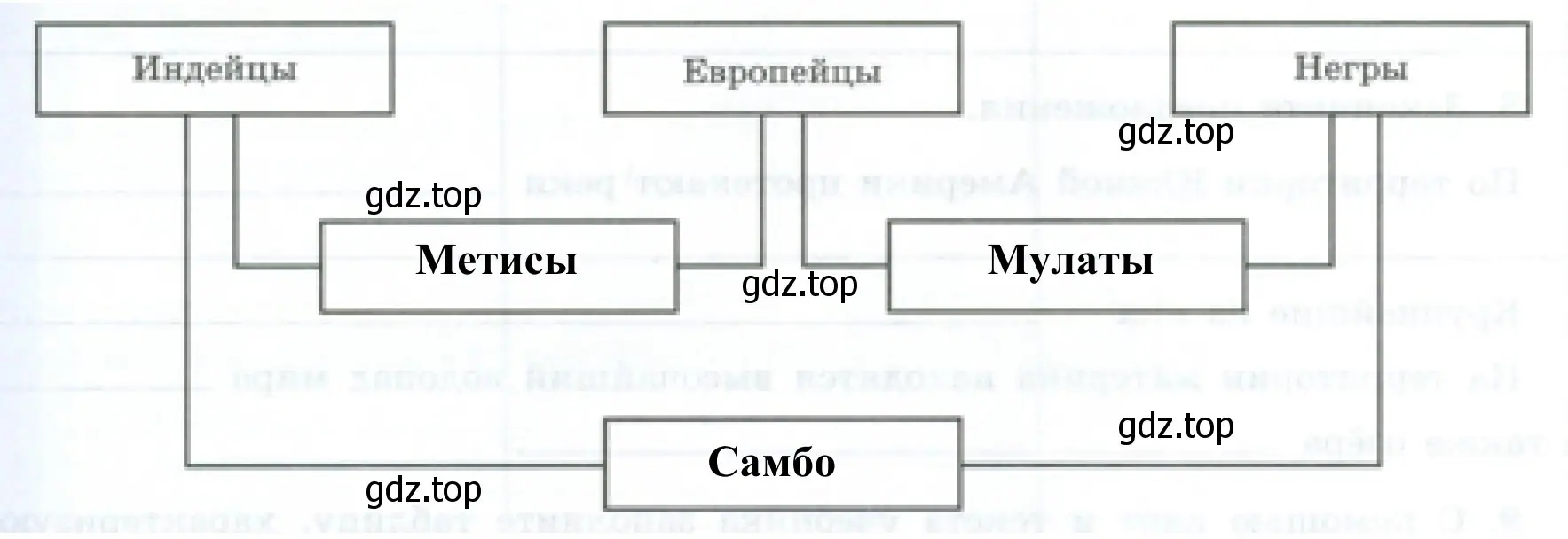 Потомки смешанных браков в Южной Америке