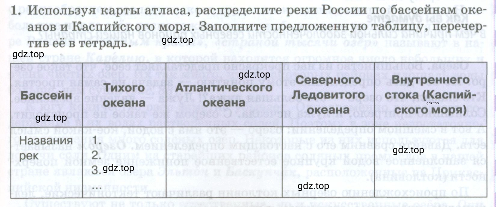 Условие номер 1 (страница 147) гдз по географии 8 класс Домогацких, Алексеевский, учебник