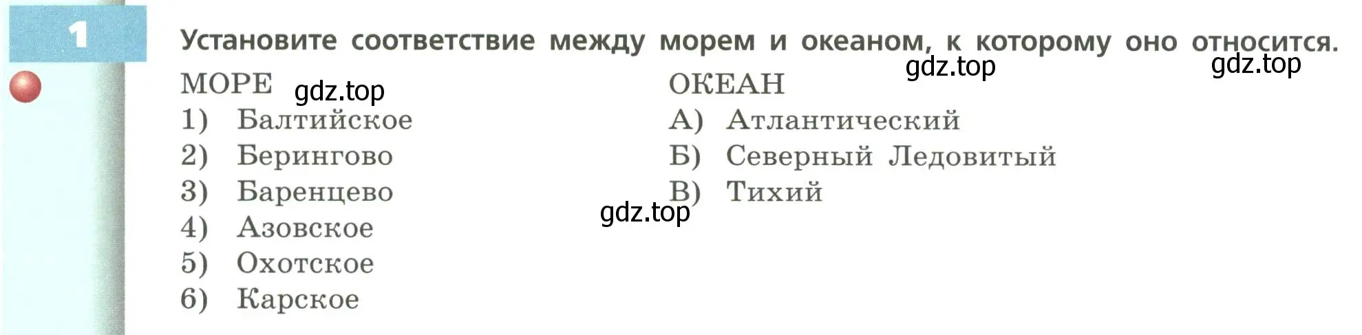 Условие номер 1 (страница 104) гдз по географии 8 класс Дронов, Савельева, учебник