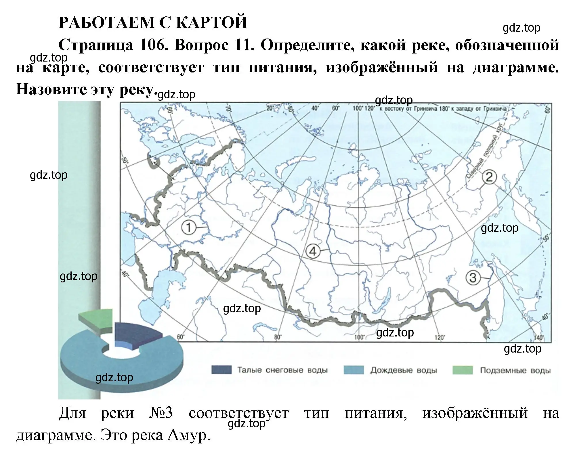 Решение номер 11 (страница 106) гдз по географии 8 класс Дронов, Савельева, учебник