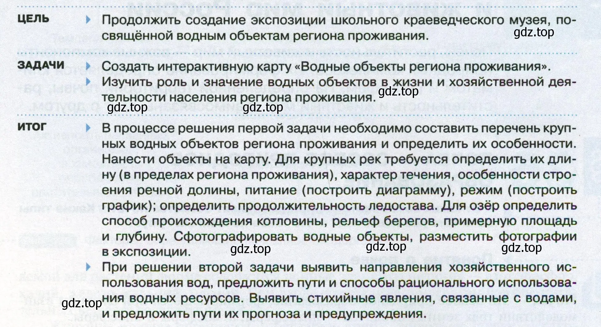 Условие  Проект (страница 147) гдз по географии 8 класс Пятунин, Таможняя, учебник