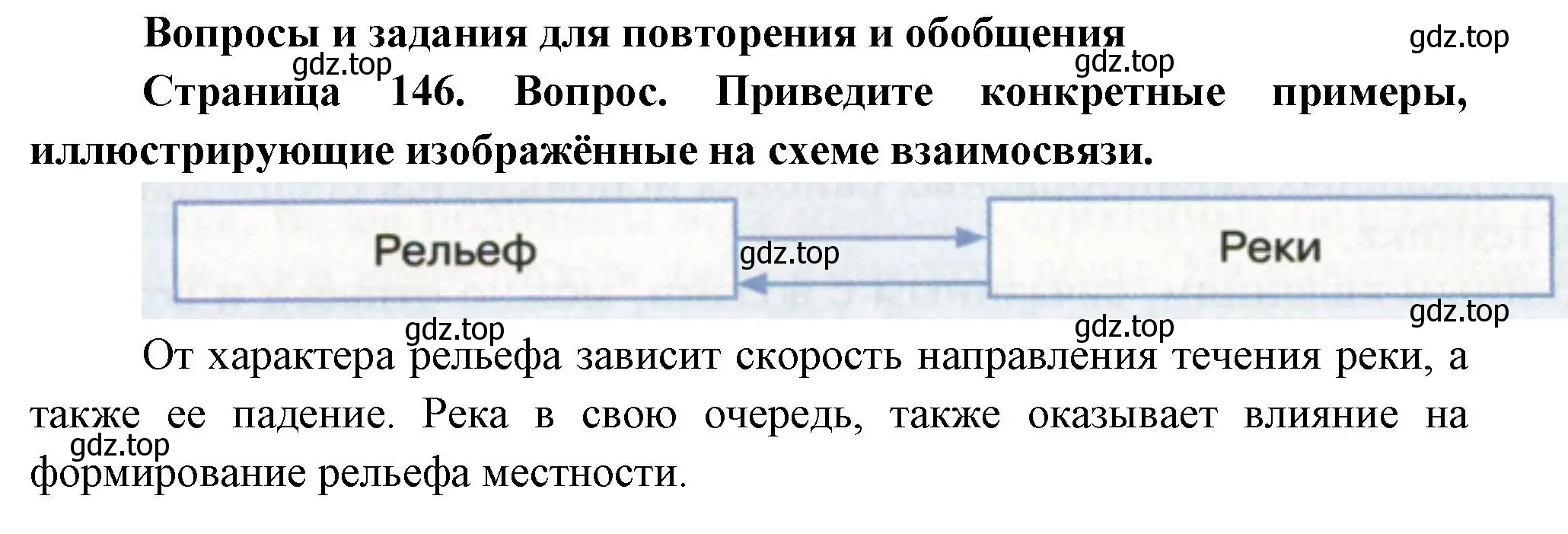 Решение номер 1 (страница 146) гдз по географии 8 класс Пятунин, Таможняя, учебник