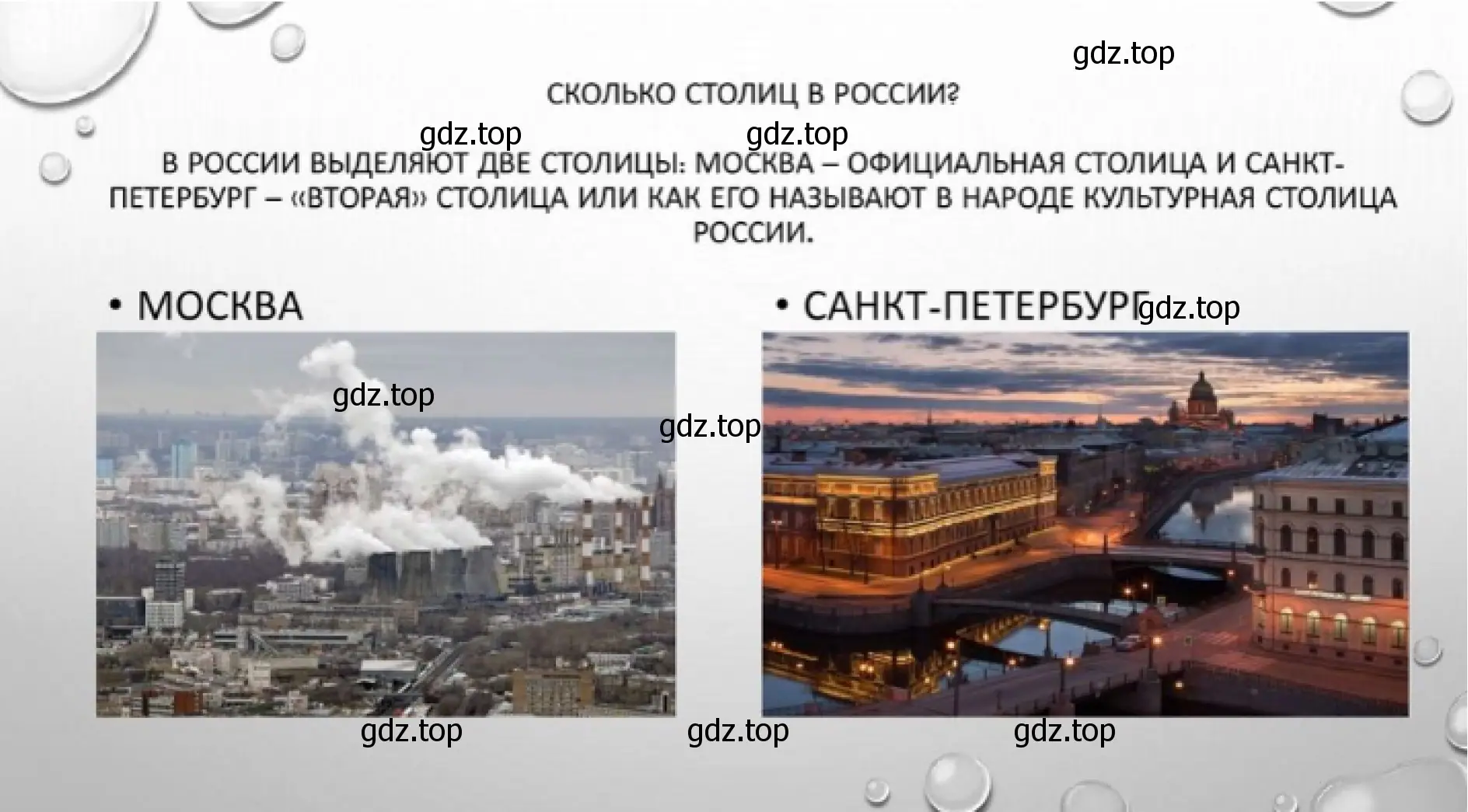 Рисунок. Вид электронной презентации на экране компьютера.