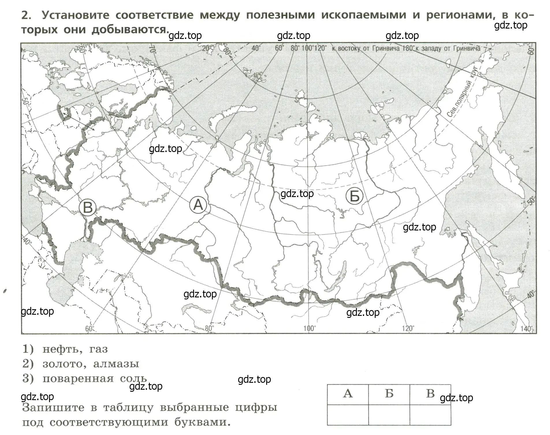 Условие номер 2 (страница 28) гдз по географии 8 класс Бондарева, Шидловский, проверочные работы