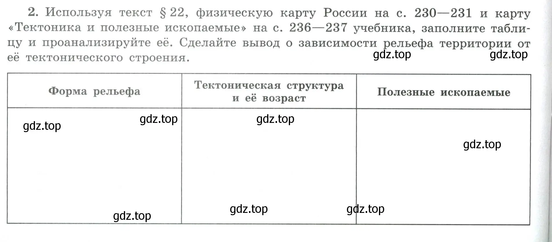 Условие номер 2 (страница 32) гдз по географии 8 класс Николина, мой тренажёр