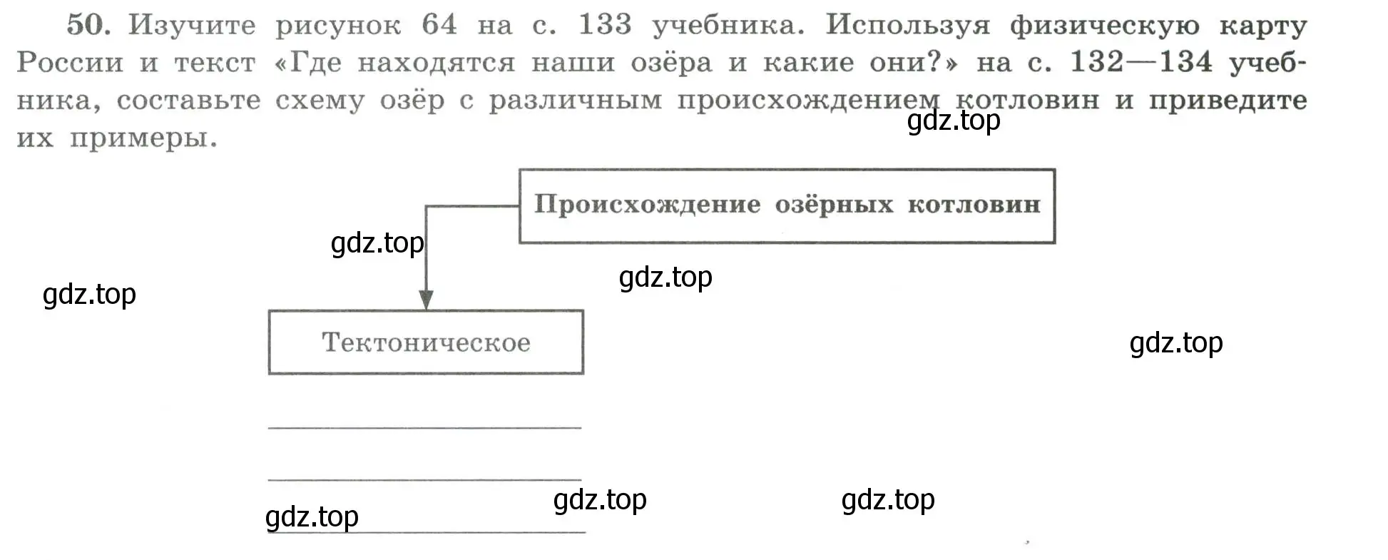 Условие номер 50 (страница 49) гдз по географии 8 класс Николина, мой тренажёр