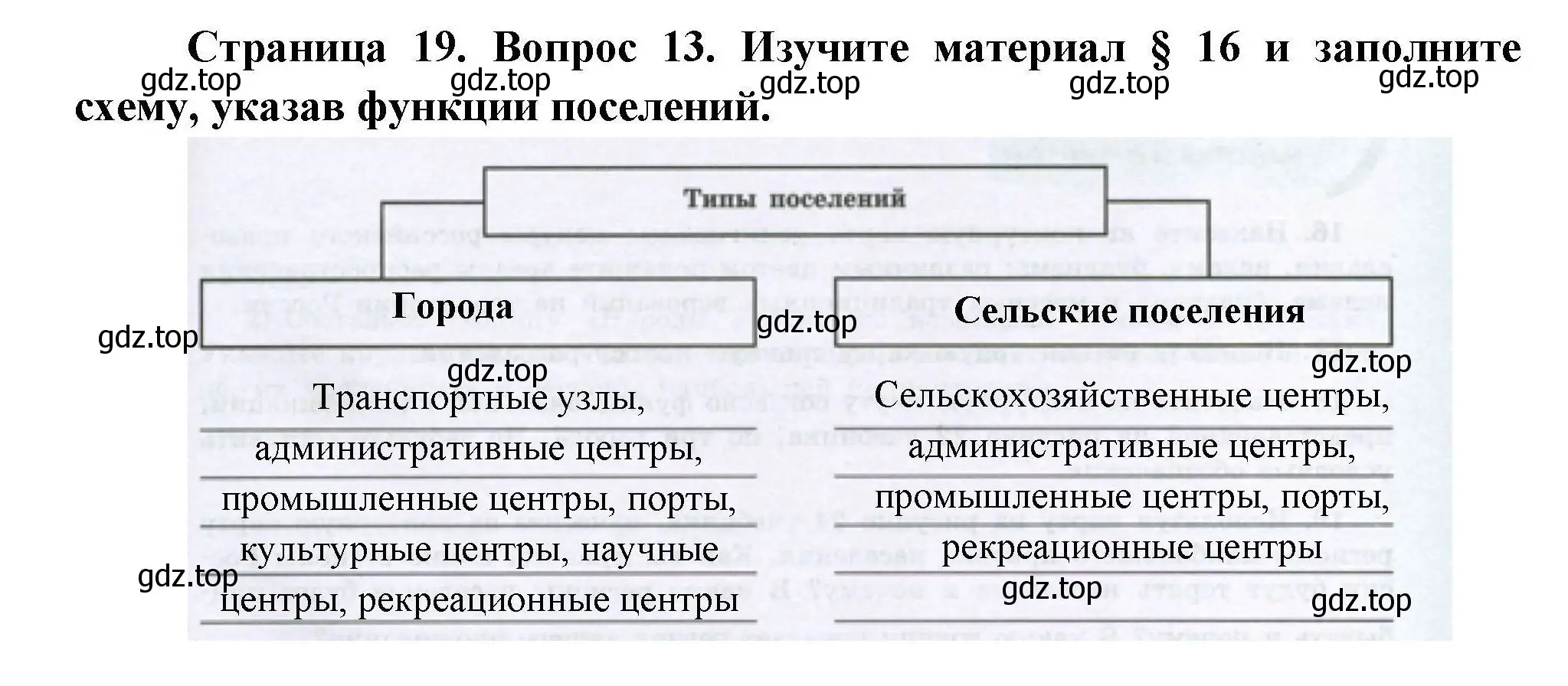 Решение номер 13 (страница 19) гдз по географии 8 класс Николина, мой тренажёр