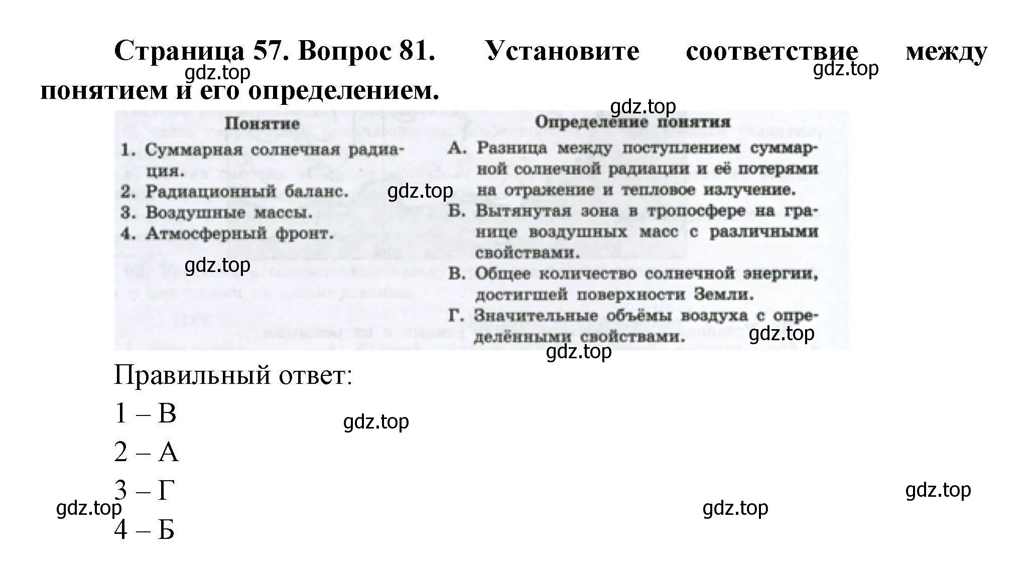 Решение номер 81 (страница 57) гдз по географии 8 класс Николина, мой тренажёр