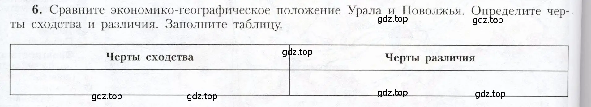 Условие номер 6 (страница 166) гдз по географии 9 класс Алексеев, Николина, учебник