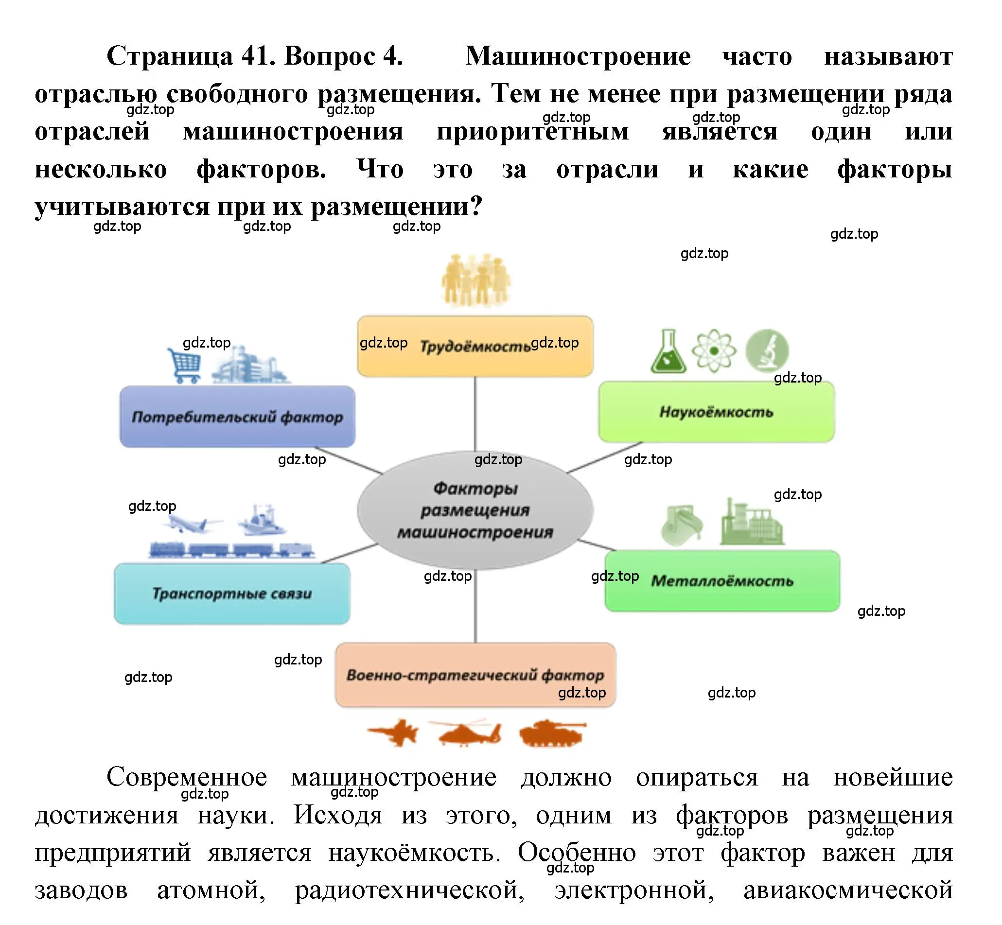 Решение номер 4 (страница 41) гдз по географии 9 класс Алексеев, Николина, учебник