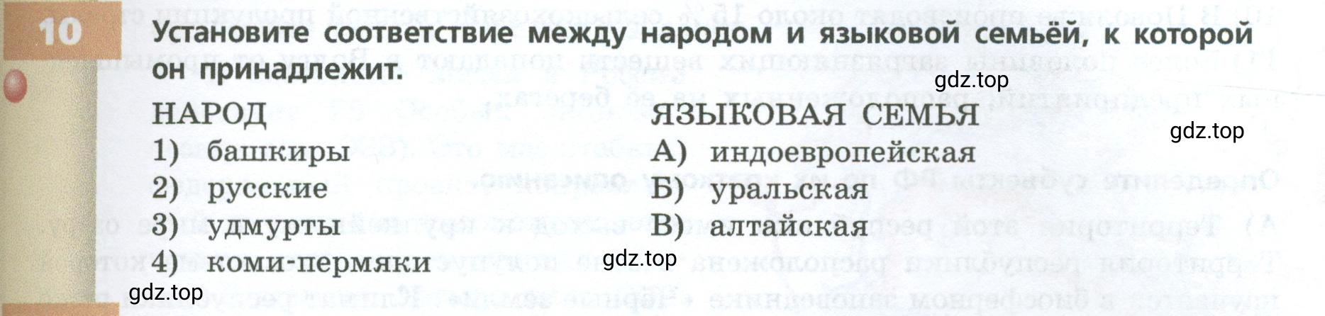 Условие номер 10 (страница 185) гдз по географии 9 класс Дронов, Савельева, учебник