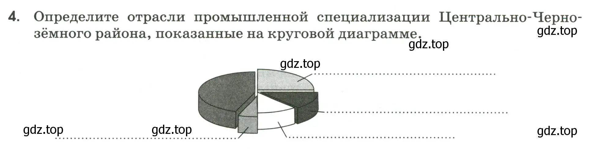 Условие номер 4 (страница 56) гдз по географии 9 класс Ким, Марченко, рабочая тетрадь