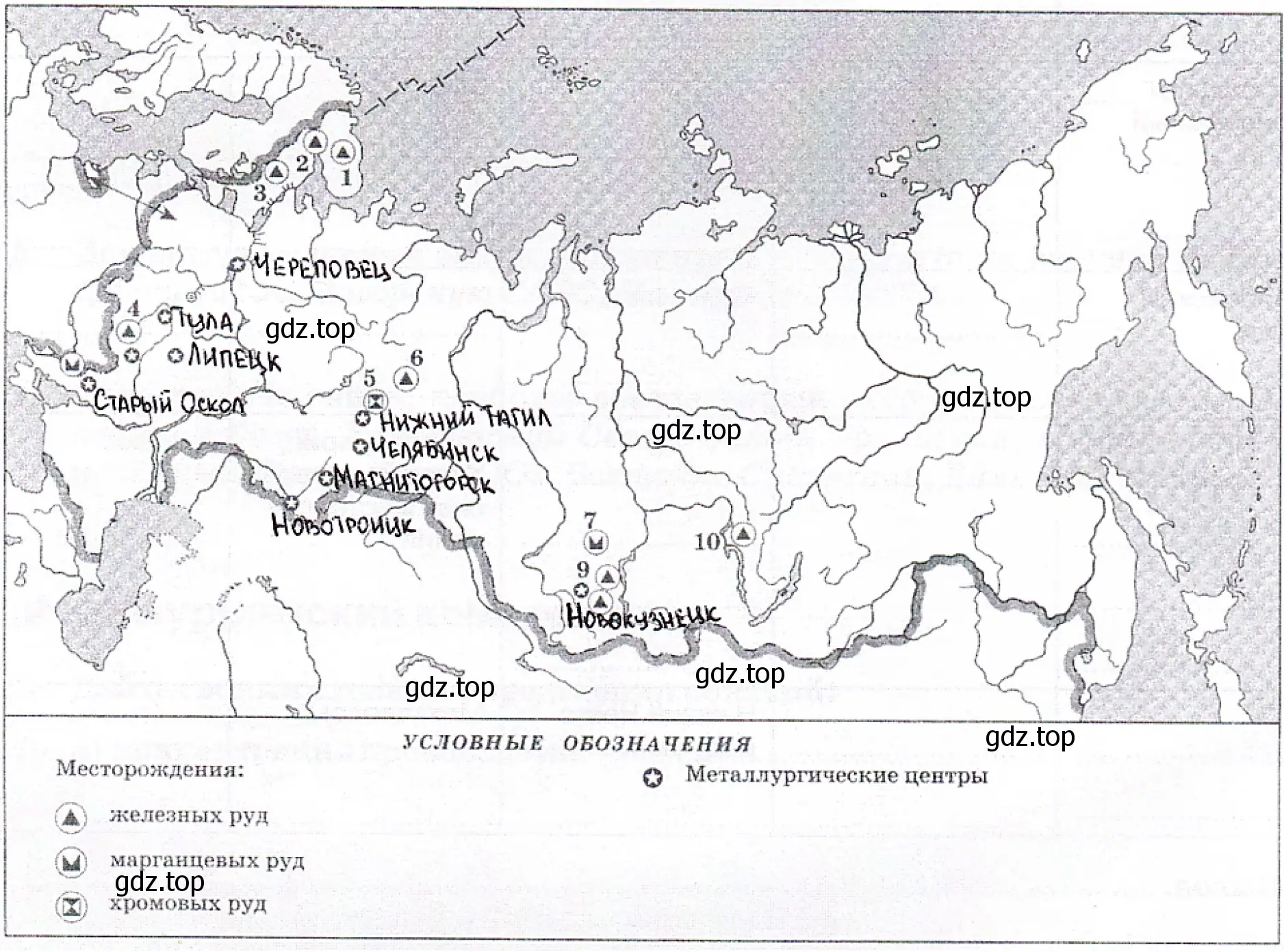 Крупнейшие металлургические центры России