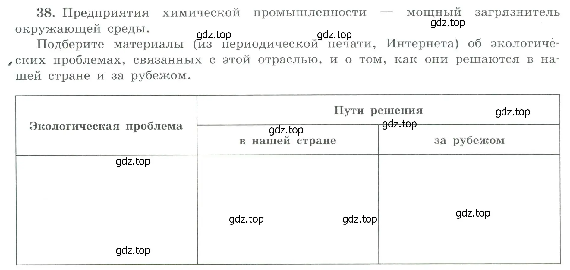 Условие номер 38 (страница 14) гдз по географии 9 класс Николина, мой тренажёр