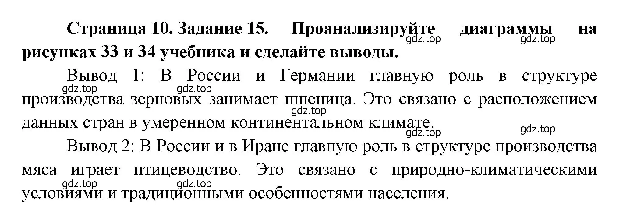 Решение номер 15 (страница 10) гдз по географии 9 класс Николина, мой тренажёр